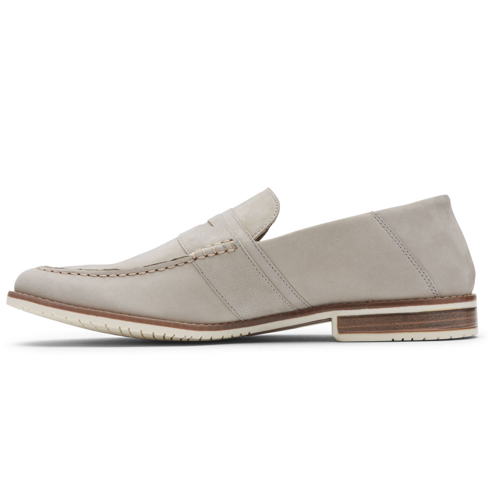 Mocassins Rockport Homem Cinzentas - Style Purpose 3 Penny - 09386ZJKU